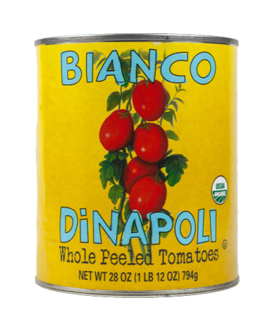 Bianco DiNapoli Tomatoes - Organic Whole Peeled Tomatoes 28oz