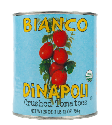 Bianco DiNapoli Tomatoes - Organic Crushed Tomatoes in Puree 28oz