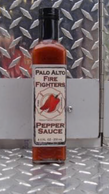 Palo Alto Firefighters Pepper Sauce