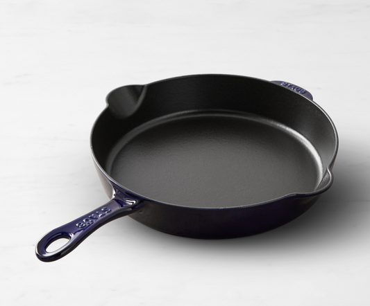 Staub Cast Iron Traditional Deep Skillet, 11"