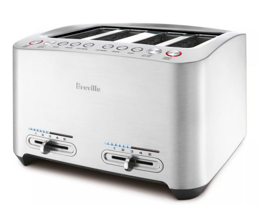 Breville - Die-Cast 4-Slice Smart Toaster