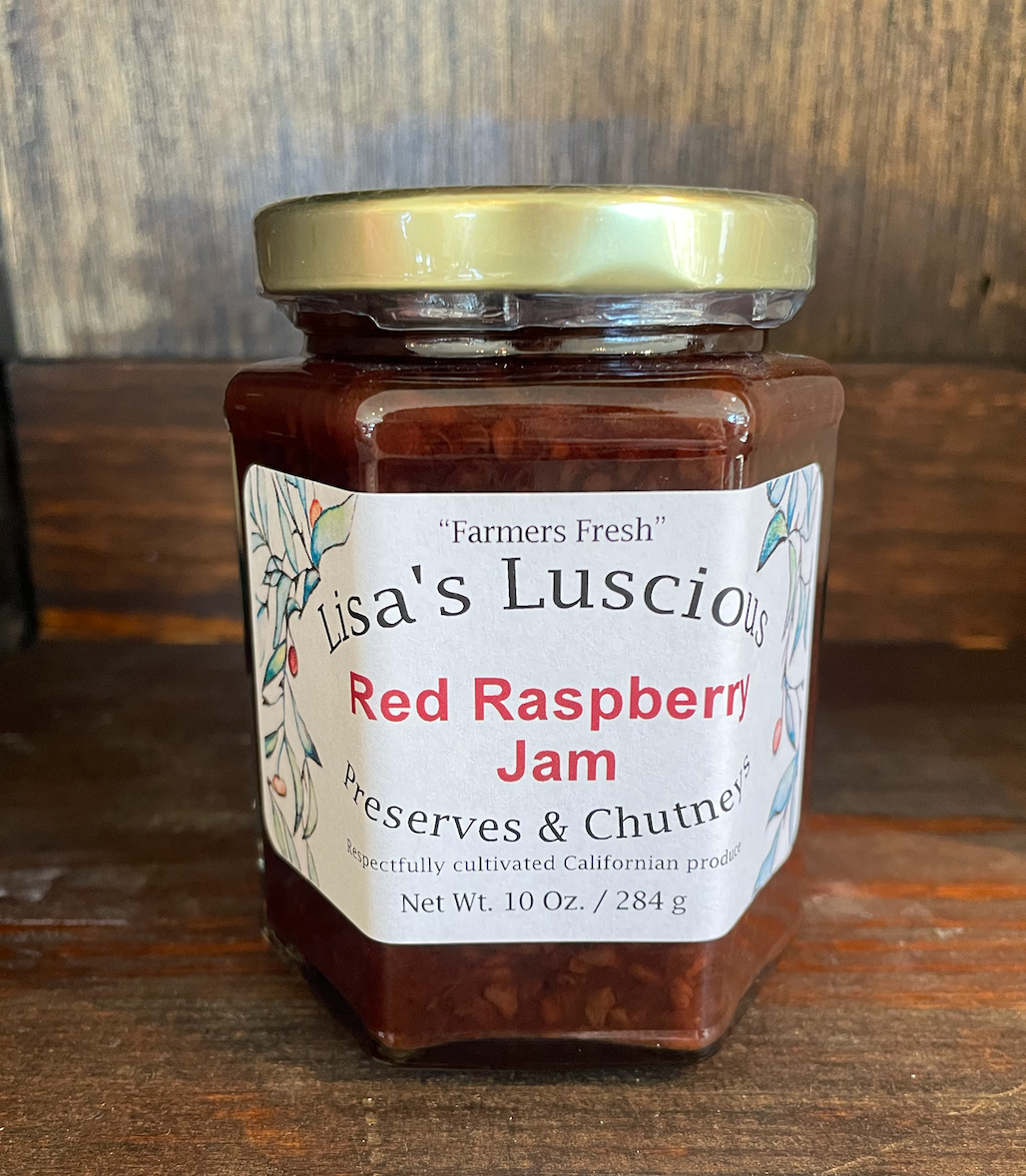 Lisa's Luscious Kitchen - Red Raspberry Jam