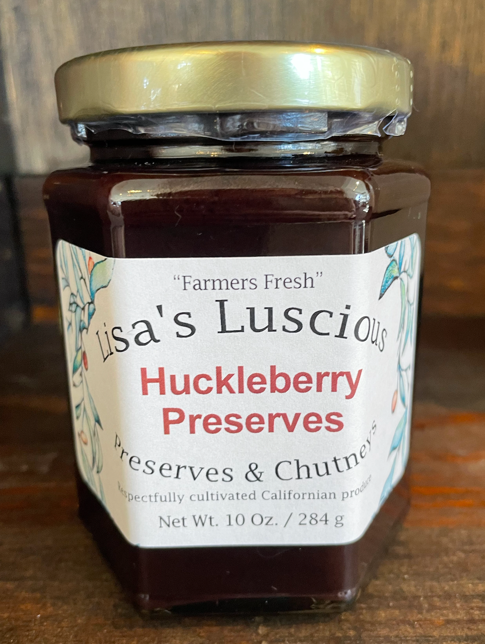 Lisa's Luscious Kitchen - Huckleberry Preserves