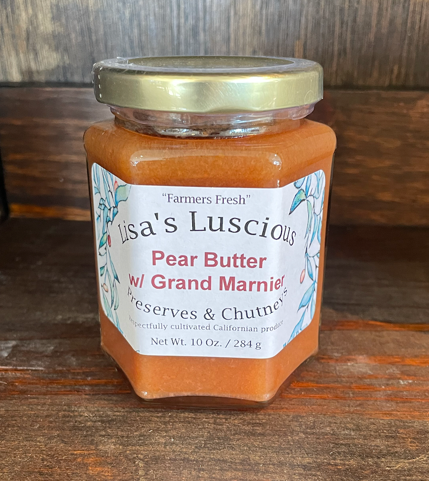 Lisa's Luscious Kitchen - Pear Butter with Grand Marnier